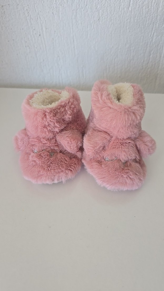lcw Kızlar için Pembe Kürklü Sıcak panduf - Görsel 2