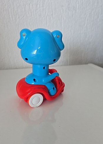 Mavi Fil Figürlü Renkli emekleme arkadaşı - Görsel 4