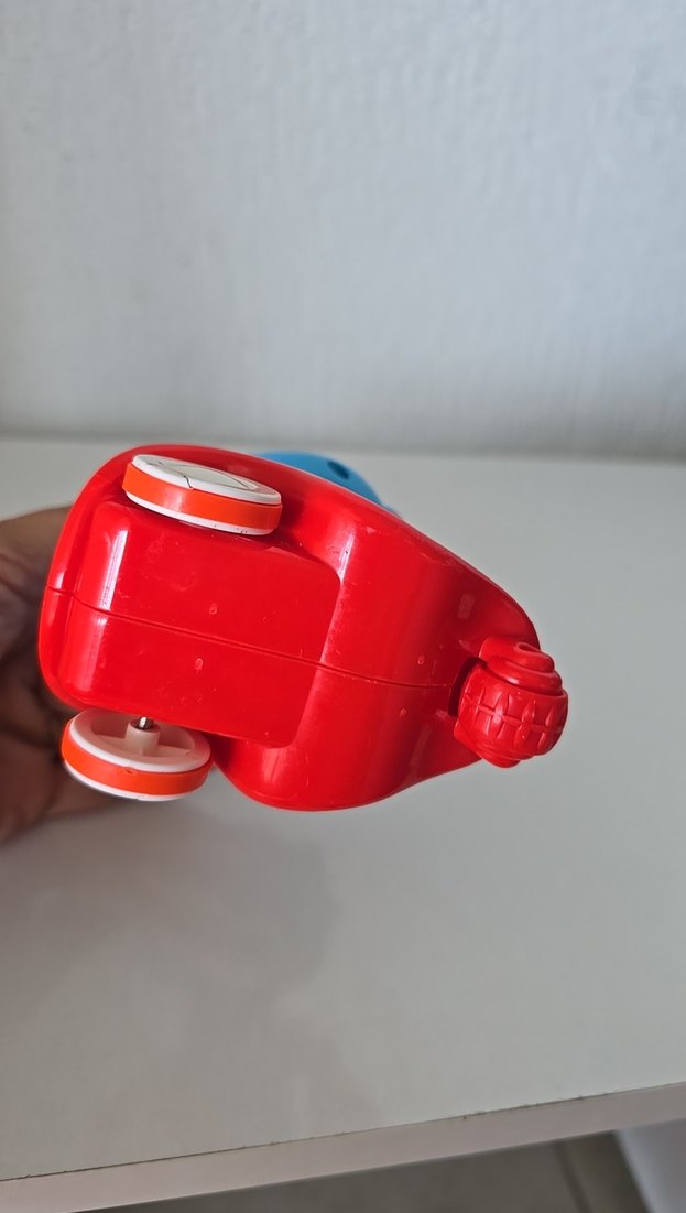 Mavi Fil Figürlü Renkli emekleme arkadaşı - Görsel 5