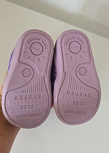 vicco marka Mor Kadın Bebek İlk Adım Ayakkabısı - Görsel 2