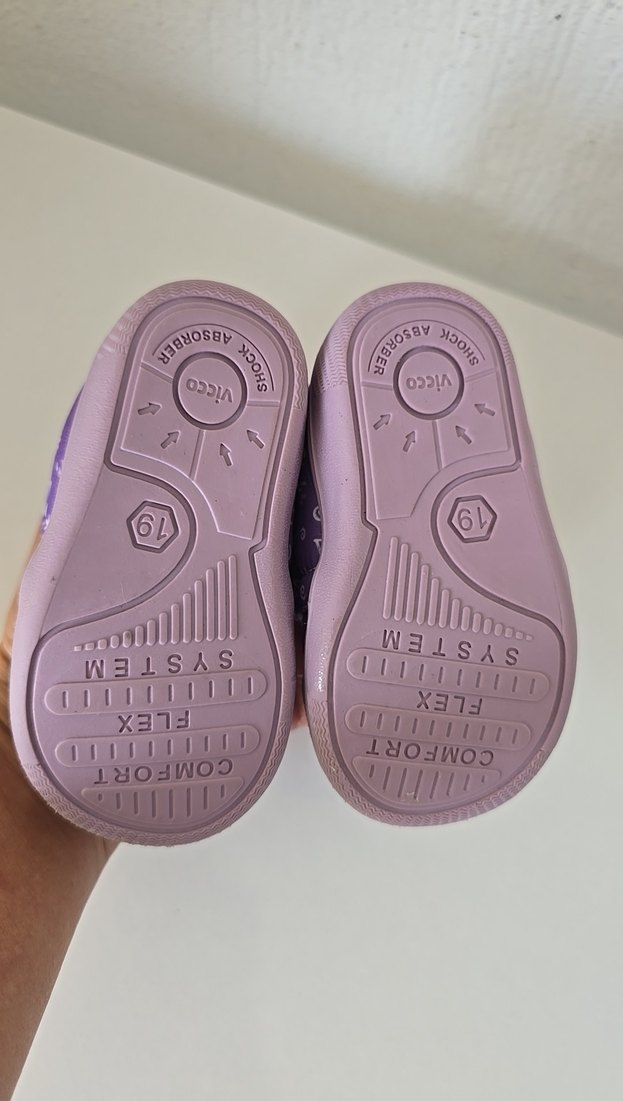 vicco marka Mor Kadın Bebek İlk Adım Ayakkabısı - Görsel 2