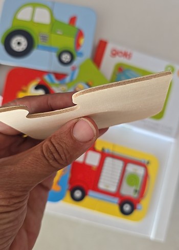 Goki 12 Parça Çocuk Yapbozu 2+ Yaş - Görsel 6