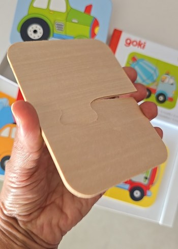 Goki 12 Parça Çocuk Yapbozu 2+ Yaş - Görsel 5