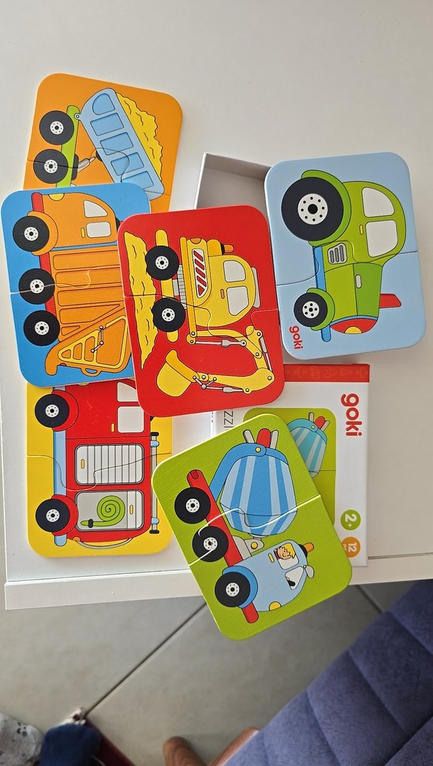 Goki 12 Parça Çocuk Yapbozu 2+ Yaş - Görsel 4