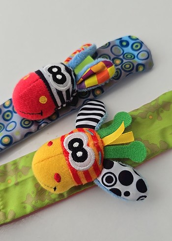 Renkli Bebek Diş Kaşıyıcı ve Çıngırak - Görsel 3