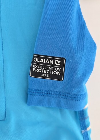 Decathlon marka Erkek Çocuk Mavi uv50 korumalı Mayo - Görsel 6