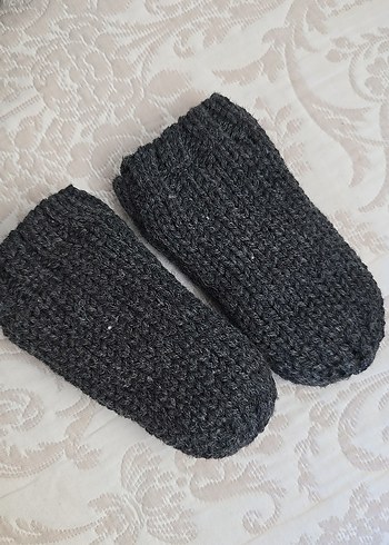 next marka Gri Örgü Kadın Bere ve Eldiven Seti - Görsel 6