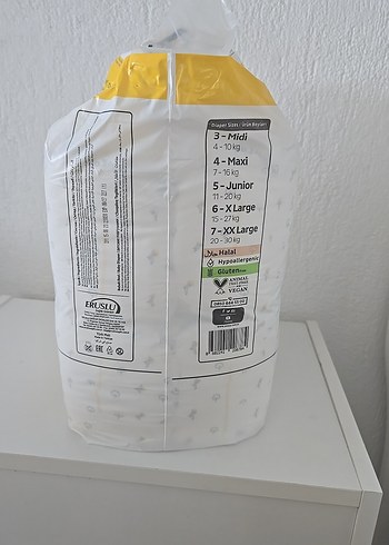 3 Beden: 4-9 kg Beden Sleepy Extra Organik Bebek Bezi 3 Midi 112 Adet