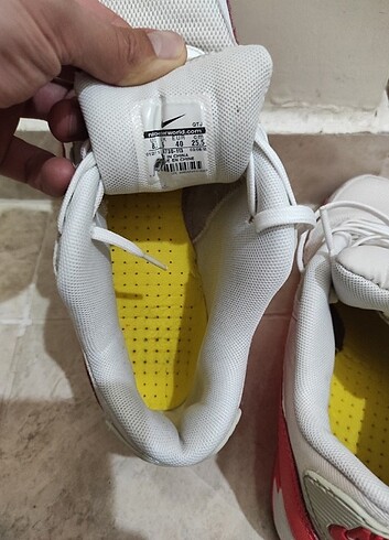 40 Beden beyaz Renk Nike Air Max spor ayakkabı