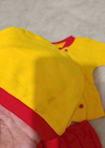 Sarı Kırmızı Bebek Erkek Takım - Görsel 6
