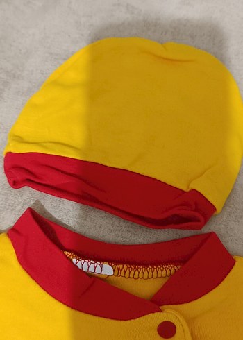 Sarı Kırmızı Bebek Erkek Takım - Görsel 5