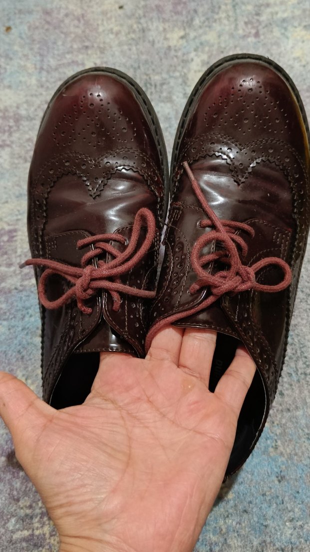 Kahverengi Deri Kadın Klasik Ayakkabı - Görsel 3