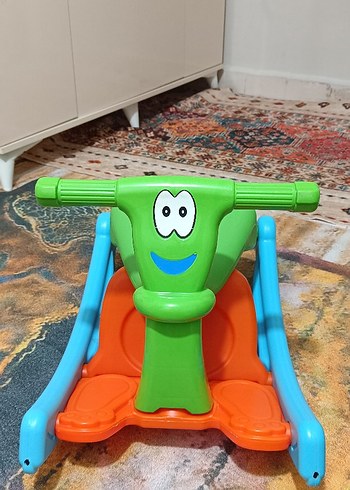 Renkli Çocuk Sallanan Oyuncak Sandalye - Görsel 3