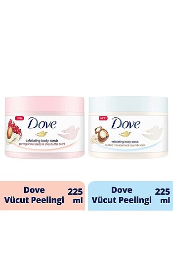 Dove (MESAJ Atınız) Dove Vücut Peeling Body Scrub