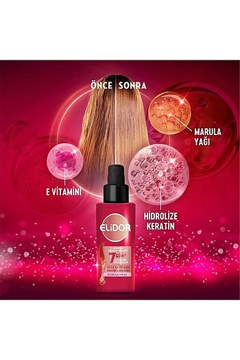  Beden Renk Isı İle Aktifleşen Keratin Bakım Kürü