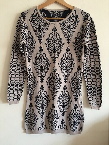 (MESAJ) Y2k kazak tunik vintage etnik desenli