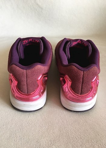 37,5 Beden mor Renk (MESAJ atınz) Adidas Torsion ZX Flux süet spor ayakkab