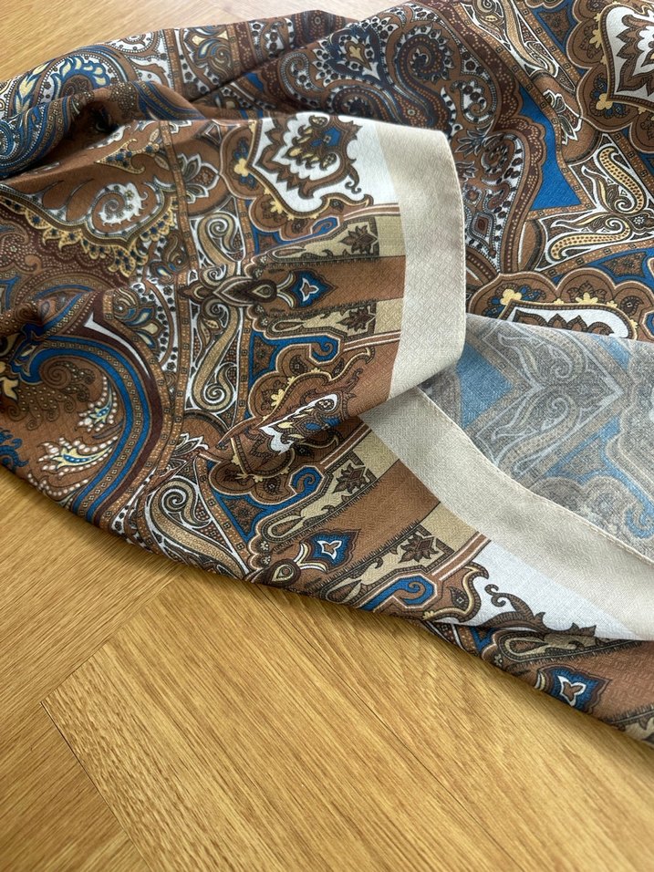 Büyük boy eşarp 120 120 cm - Görsel 3