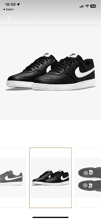 Kadın Nike spor ayakkabı