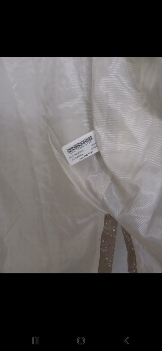 Zara pullu boncuklu işlemeli saten kimono( xs/s) — görsel 15/19