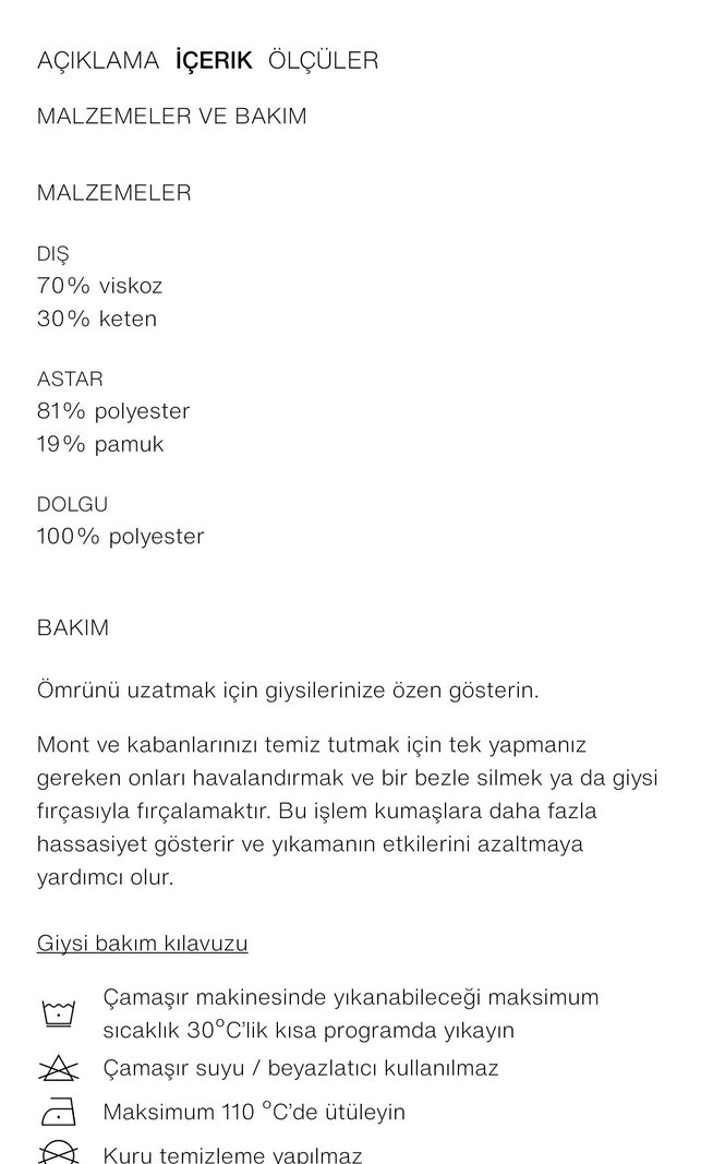Zara rustik kapitone mont — görsel 6/14
