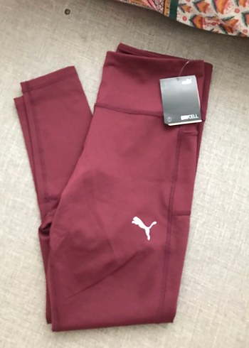 m Beden bordo Renk Bordo Puma DryCELL Spor Taytı