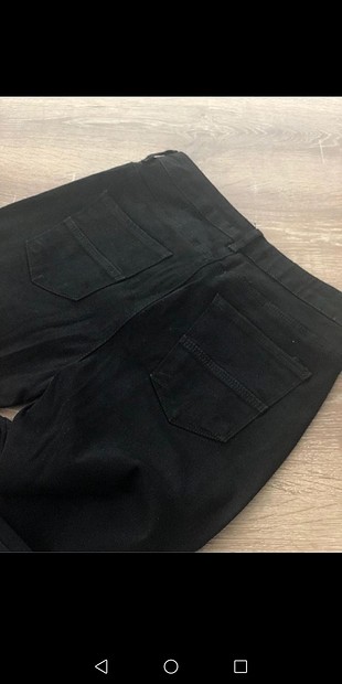 28 Beden Yeni siyah pantolon 