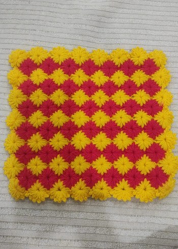 Mor Nakışlı Örgü Lif - Görsel 5