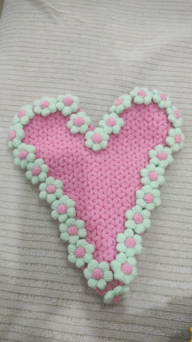 Mor Nakışlı Örgü Lif - Görsel 3