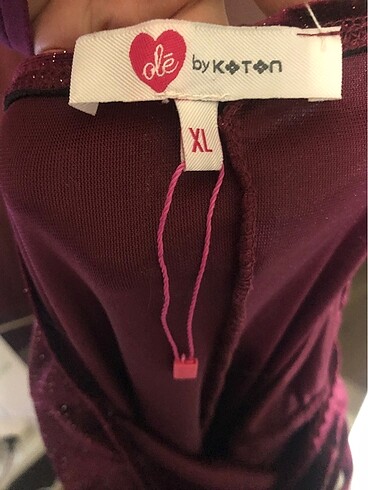 xl Beden bordo Renk Simli Kısa Elbise