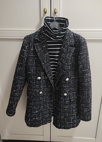 Kalın blazer ceket 
