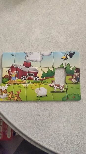 Beden Renk Çocuk Puzzle