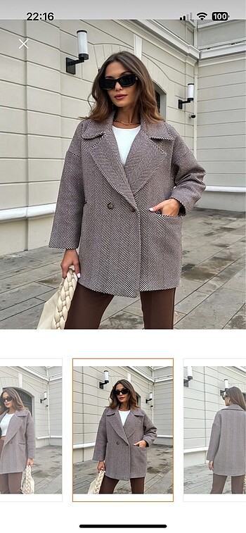 m Beden çeşitli Renk Oversize Pinterest kaban