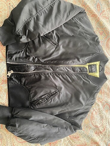 Zara siyah bomber ceket
