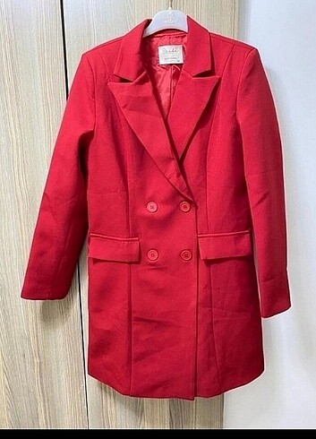 38 Beden kırmızı Renk Kirmizi blazer