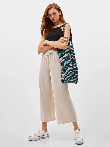 Bershka Keten Pantolon