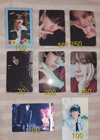baekhyun photocard
