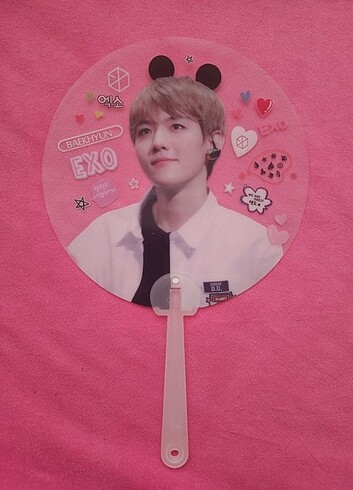 Baekhyun fan yelpaze