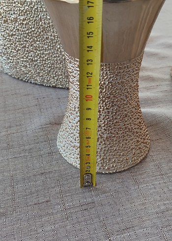 Parlak Altın Renkli Dekoratif salon aksesuarları - Görsel 9