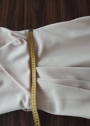 Pudra Pembe Drapeli Midi Strappy Elbise - Görsel 5