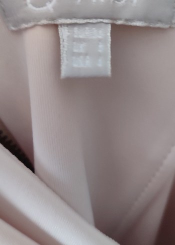 Pudra Pembe Drapeli Midi Strappy Elbise - Görsel 3