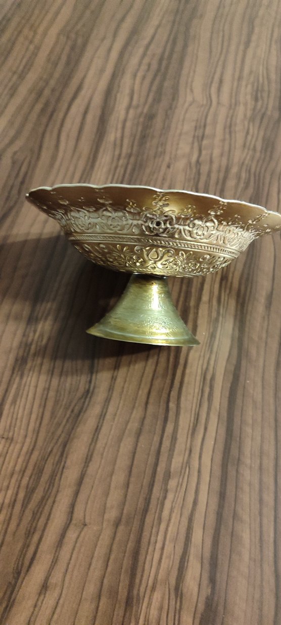 Karaca Nakışlı Altın Desenli Tabak - Görsel 3