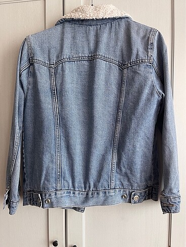Topshop topshop içi yünlü kot ceket
