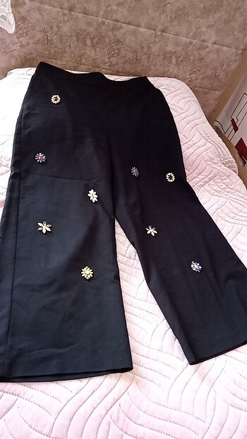 Zara taşlı pantolon