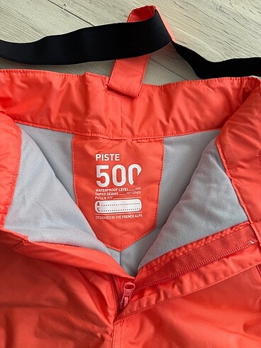 10 Yaş Beden turuncu Renk Decathlon Wedze 8-10 Yaş Kayak Pantolonu