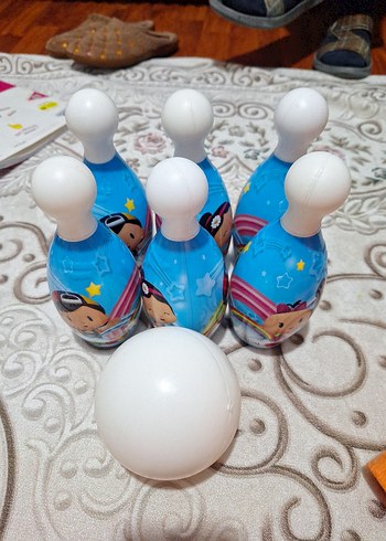 Renkli Bowling Oyuncak Seti