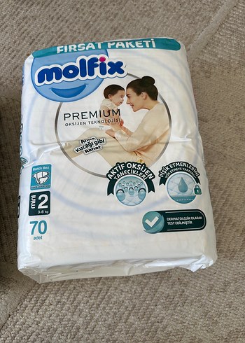 Molfix Molfix Premium Bebek Bezi 2 Numara 70 Adet