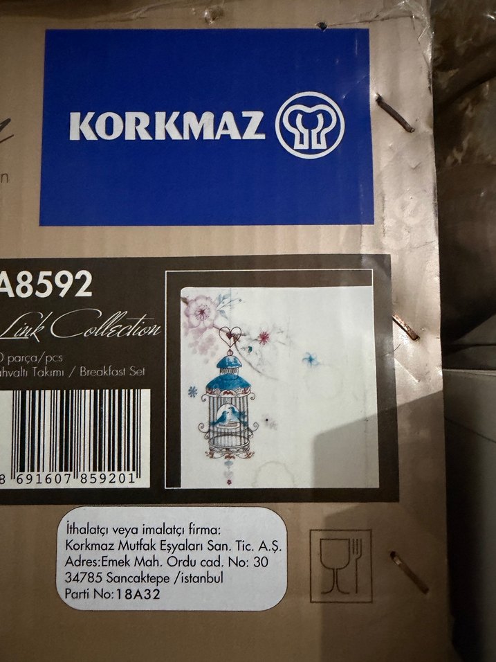 Korkmaz kahvaltı takımı - Görsel 2