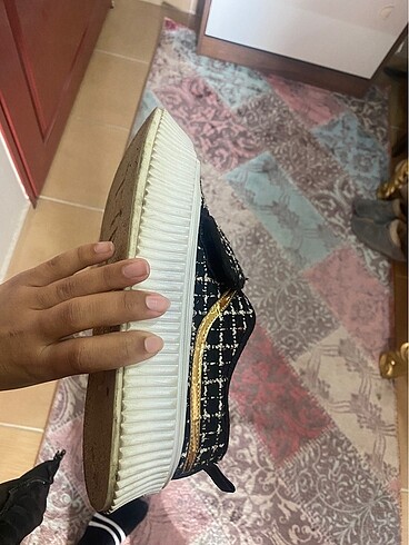 38 Beden siyah Renk Chanel ayakkabı