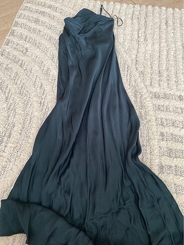 Zara Zara elbise saten elbise